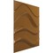 Ekena Millwork 19 5/8in. W x 19 5/8in. H Wave EnduraWall Decorative 3D Wall Panel Covers 2.67 Sq. Ft. WP20X20WVDVG - alternate 3